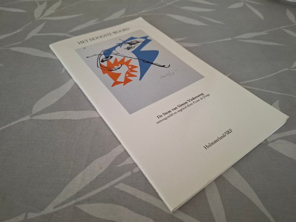 GESIGNEERD!!: HET HOOGSTE WOORD: de Stem van SIMON VINKENOOG, Boeken, Gelezen, Simon Vinkenoog, Ophalen of Verzenden, Nederland