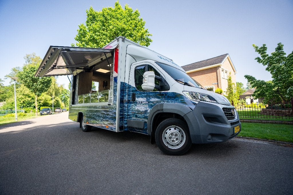 Fiat Ducato 2.3 MultiJet - nieuwstaat verkoopwagen/foodtruck, Zakelijke goederen, Horeca | Food, Ophalen, Overige typen