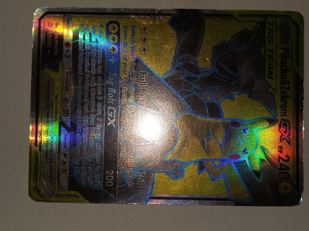 Pikachu met Zekrom pokemon kaart, Hobby en Vrije tijd, Verzamelkaartspellen | Pokémon, Ophalen of Verzenden, Zo goed als nieuw