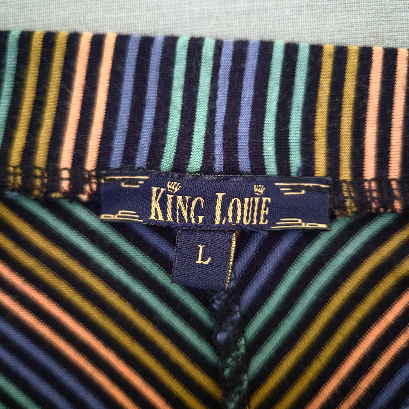 King Louie Midirok mt. M - Zo goed als nieuw, Kleding | Dames, Maat 38/40 (M), Meerkleurig, Ophalen of Verzenden, Zo goed als nieuw