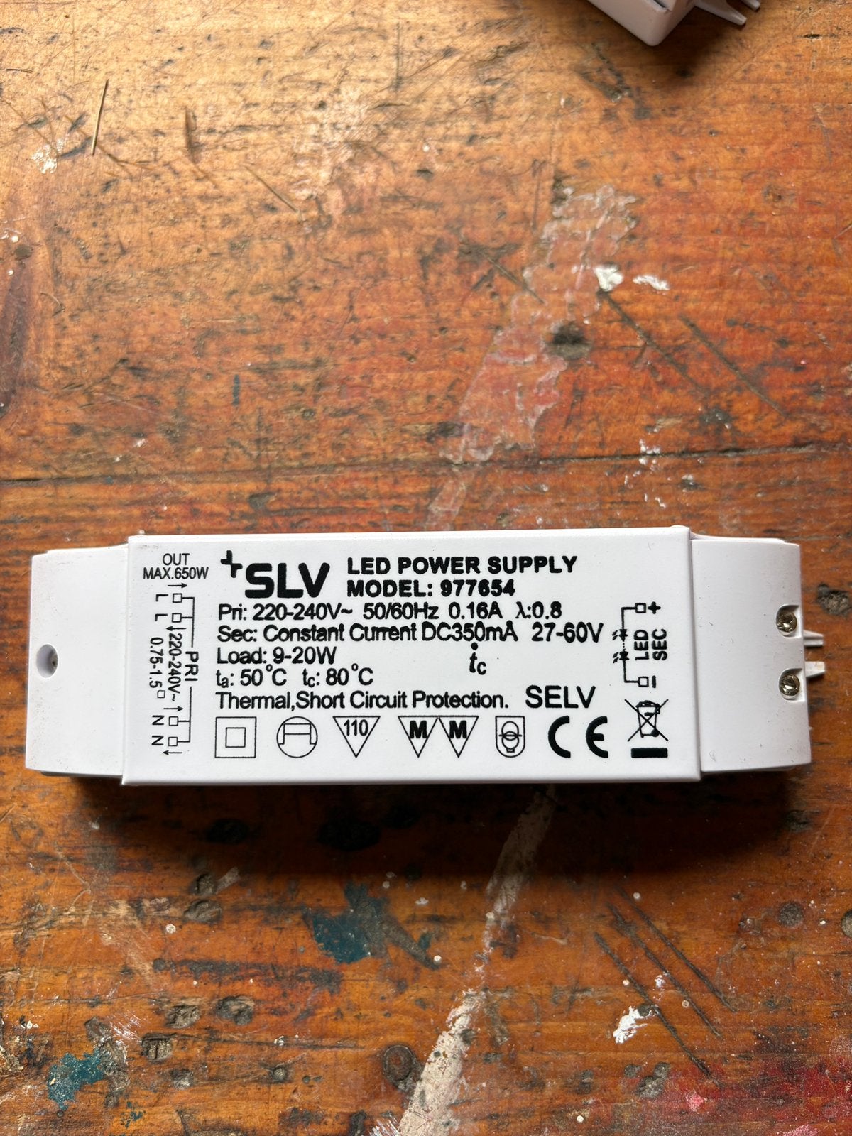 13 x Led Power supply naar 27-60V/9-20W, Ophalen, Zo goed als nieuw, Overige merken