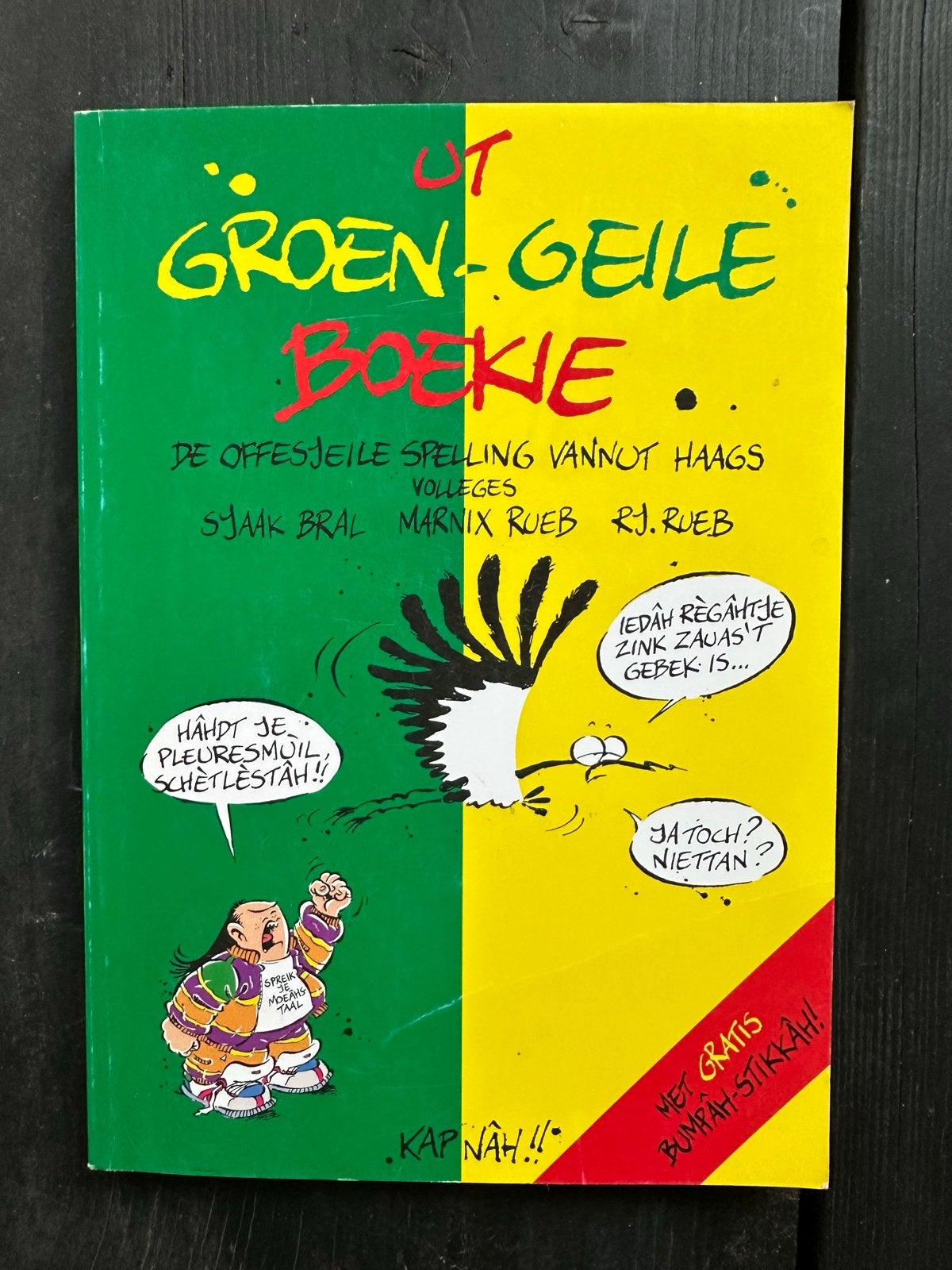 Ut Groen-Geile Boekie - De Offesjeile Spelling vannut Haags, Ophalen of Verzenden, Zo goed als nieuw, Nederland