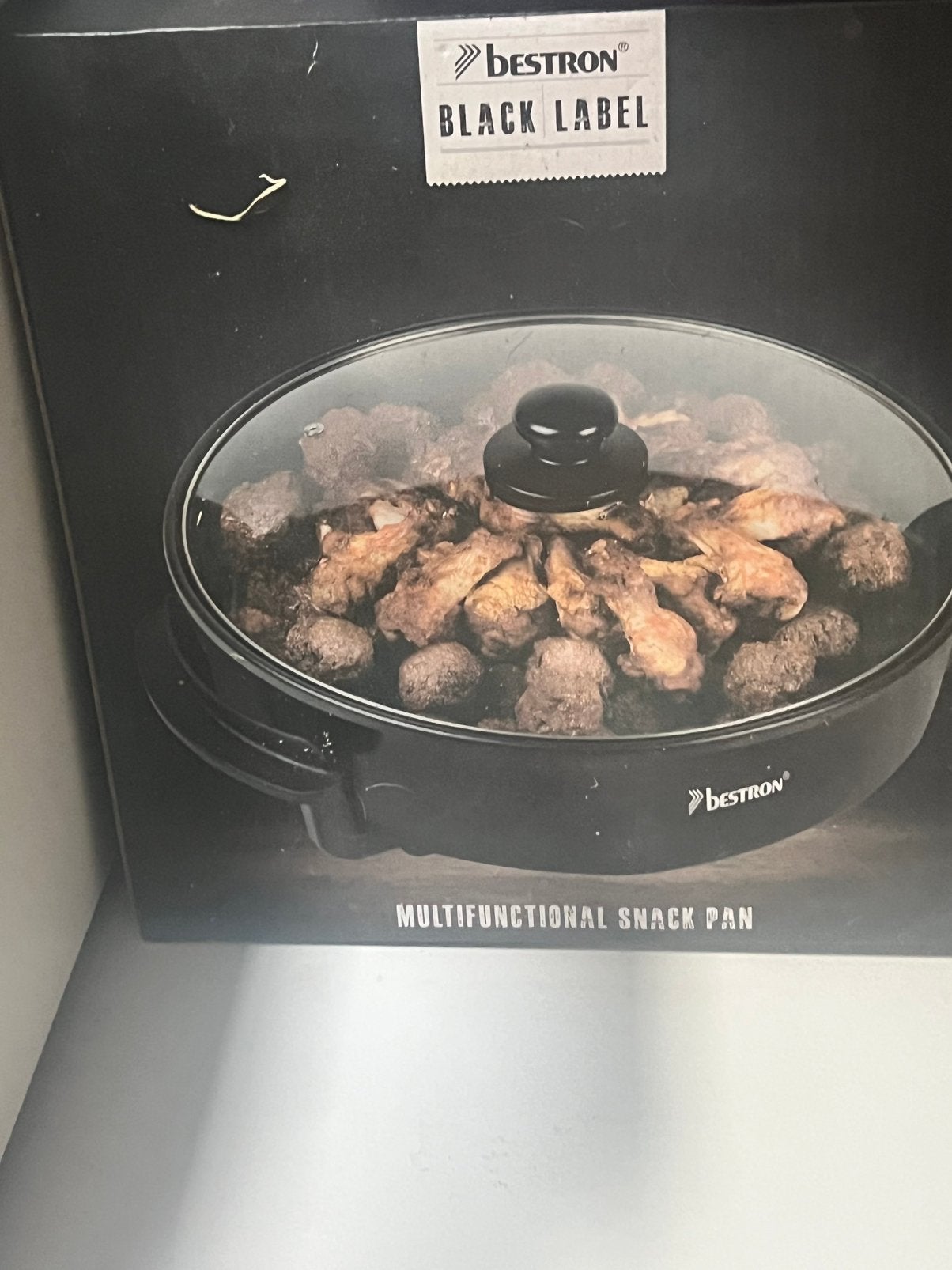 bestron hapjespan black label, Ophalen of Verzenden, Nieuw