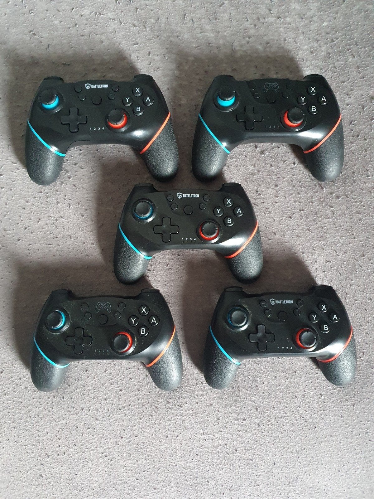 5x Battletron Controllers voor Nintendo Switch, Overige controllers, Ophalen of Verzenden, Zo goed als nieuw, Draadloos