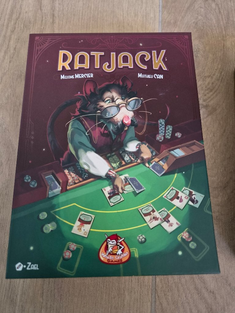 Ratjack | Kaartspel | White Goblin Games, Een of twee spelers, Ophalen of Verzenden, Zo goed als nieuw, White Goblin Games
