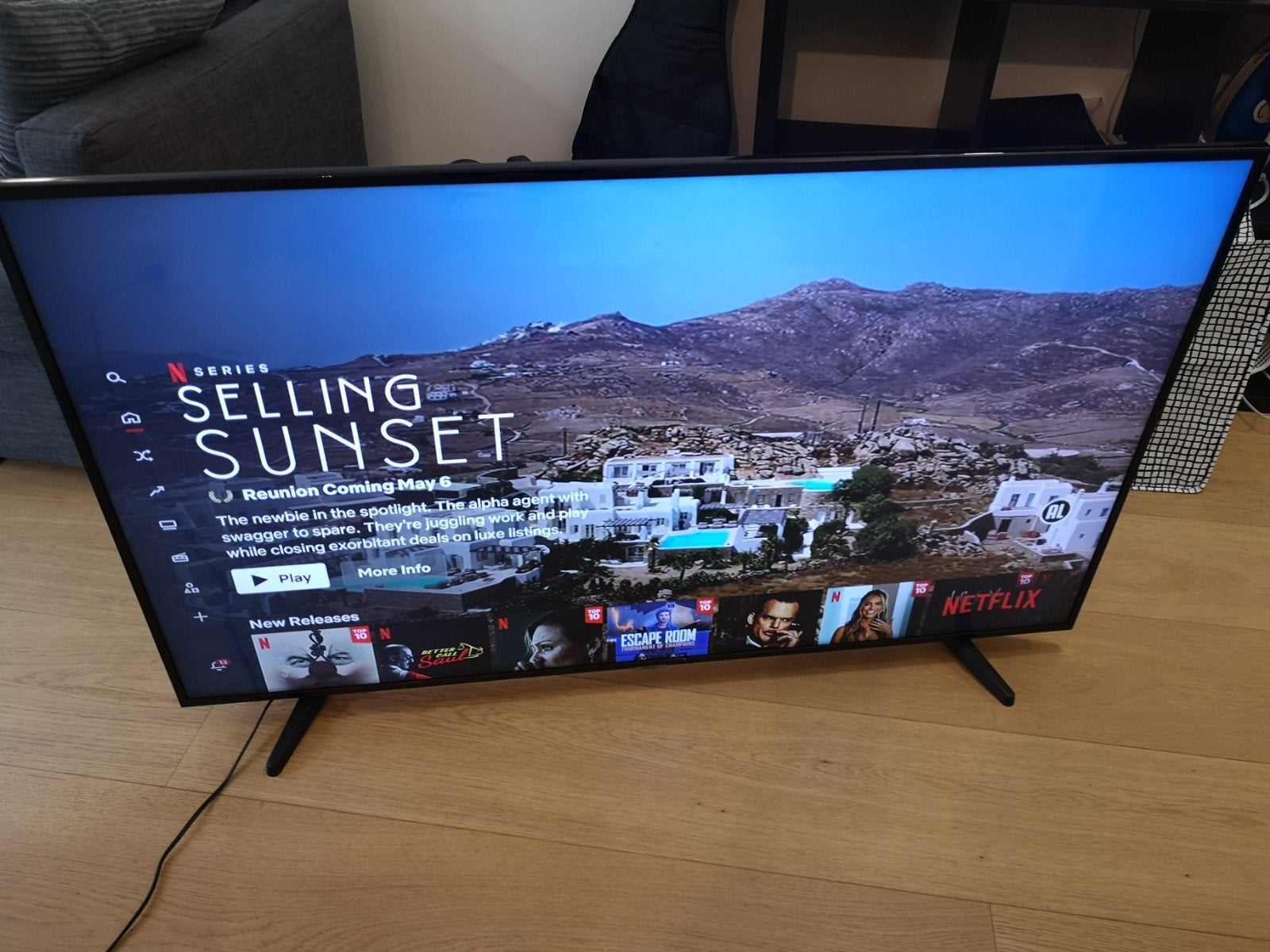 40 inch Samsung 4k ultra HD smart tv, Ophalen, 50 Hz, Samsung, 100 cm of meer