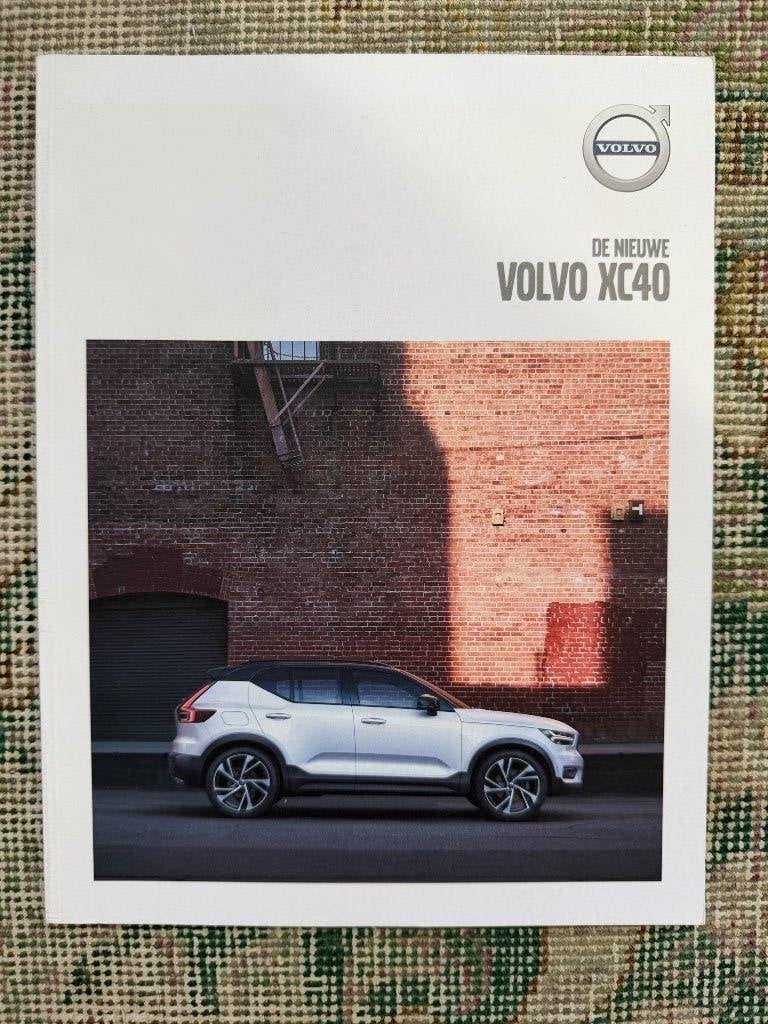Dikke Nederlandse brochure folder Volvo XC40 2017 nieuw!, Boeken, Volvo, Nieuw, Volvo, Ophalen of Verzenden