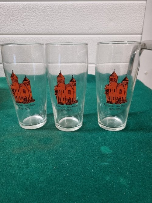 glazen parochie nw-wehl drie stuks, Ophalen of Verzenden, 'T Olde Gre-j, Info@toldegrej.nl, Endepoelstraat 20f Didam