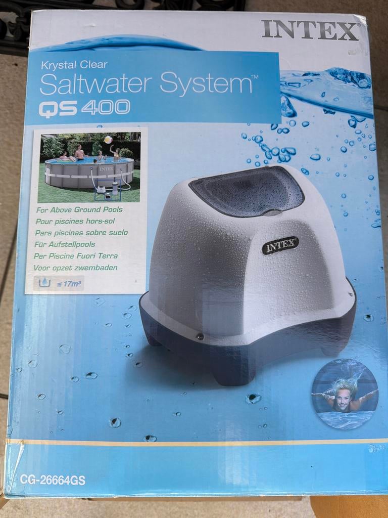 Intex Krystal Clear Saltwater System QS400, Ophalen of Verzenden, Zo goed als nieuw, Overige typen