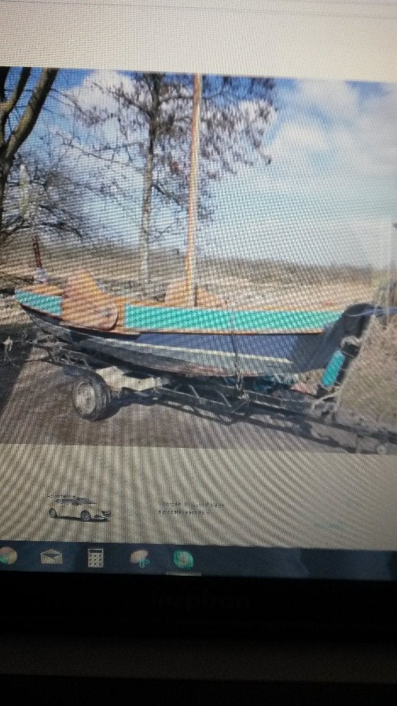 Boot, Gebruikt, Buitenboordmotor, 5 m, Trailer