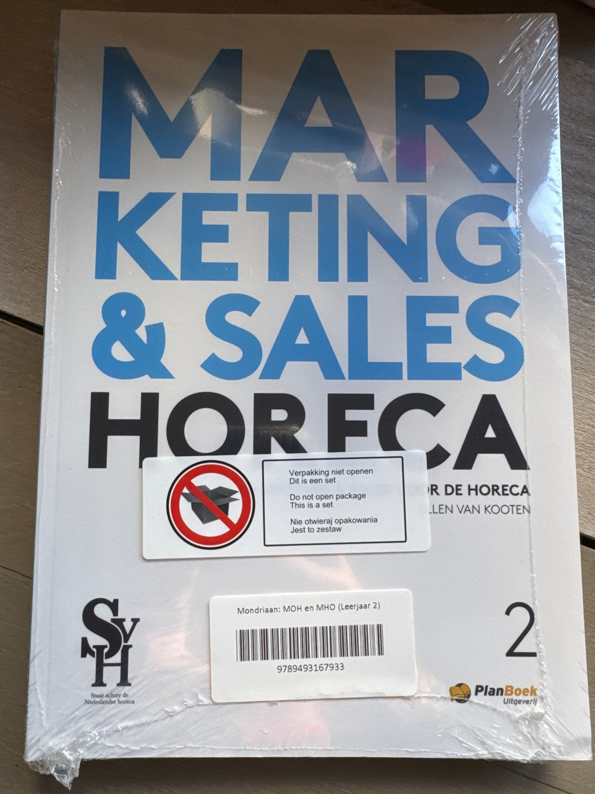 Marketing & Sales Horeca + Exact Online Boekhouden Horeca, Boeken, Ophalen of Verzenden, Gamma, Nieuw, MBO