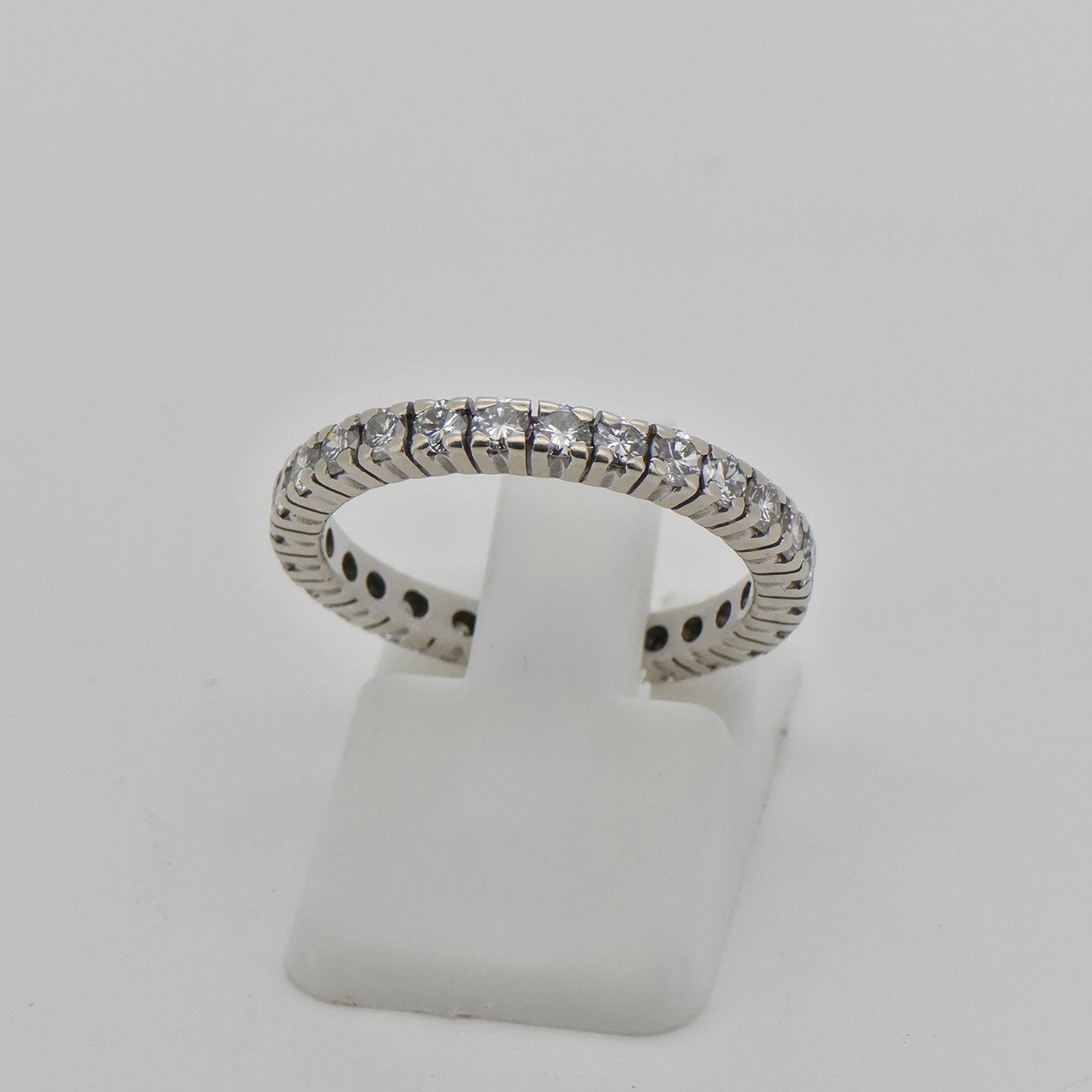 Gouden ring 14k 585 met briljant geslepen diamanten, Ophalen of Verzenden, Dame of Heer, Met edelsteen, Goud
