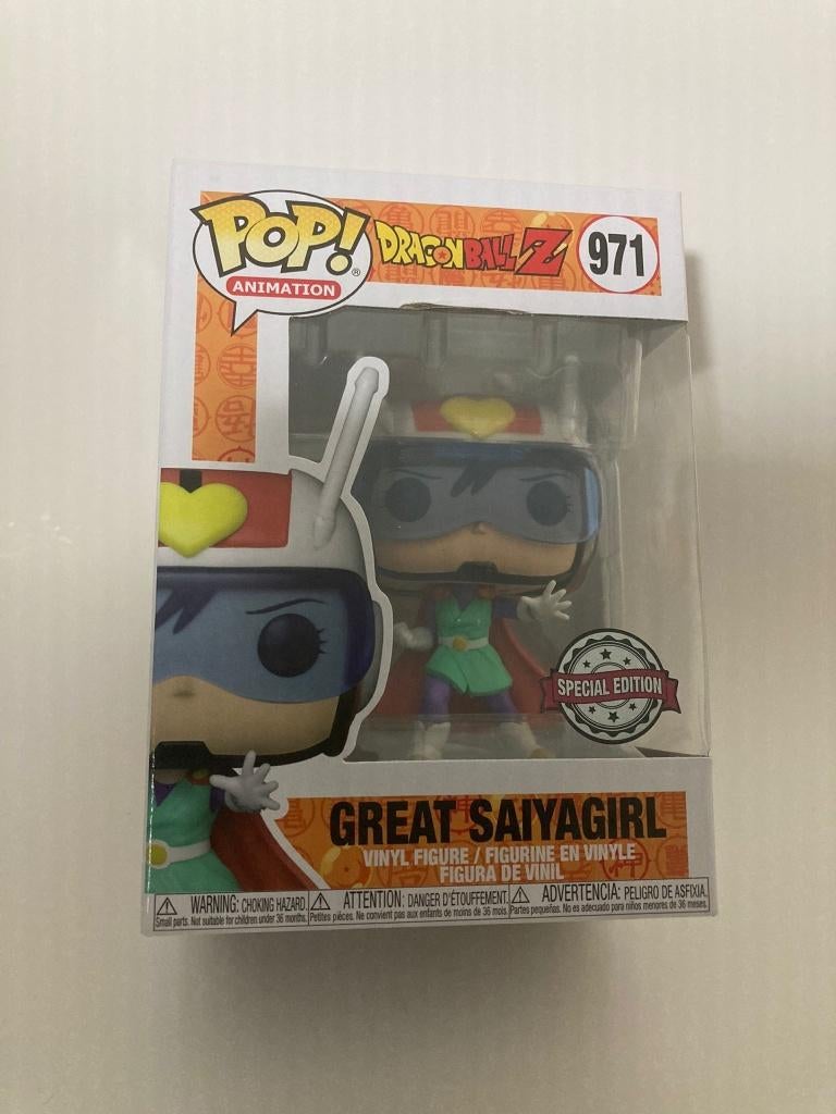 Funko Pop Animation Nr. 971 Great Saiyagirl, Dragon BallZ, Ophalen of Verzenden, Nieuw