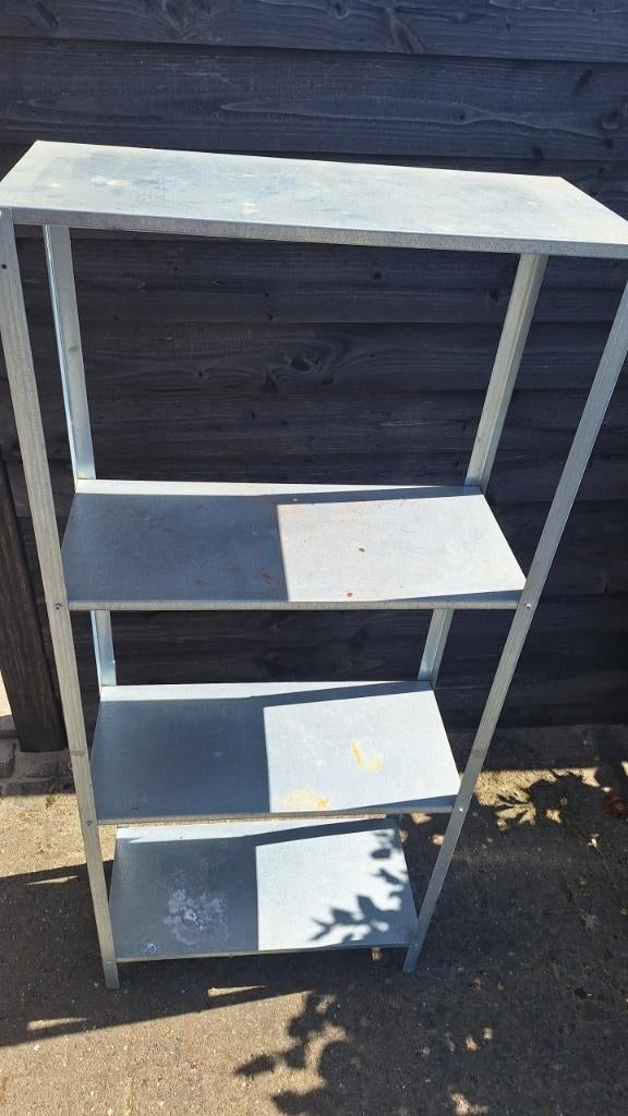 Metalen stellingkast, Ophalen, Gebruikt