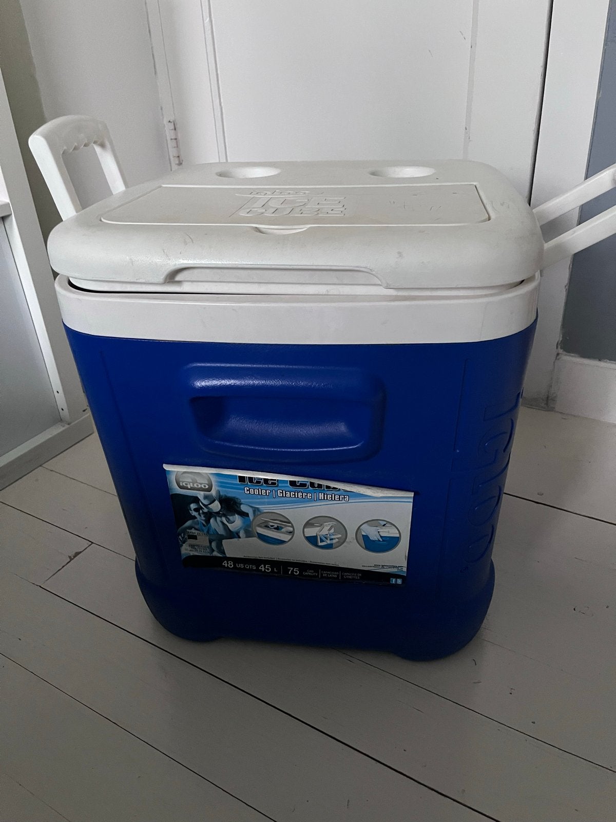 Igloo Ice Cube Koelbox - 45L, Ophalen, Gebruikt, Koelbox, Koelelement