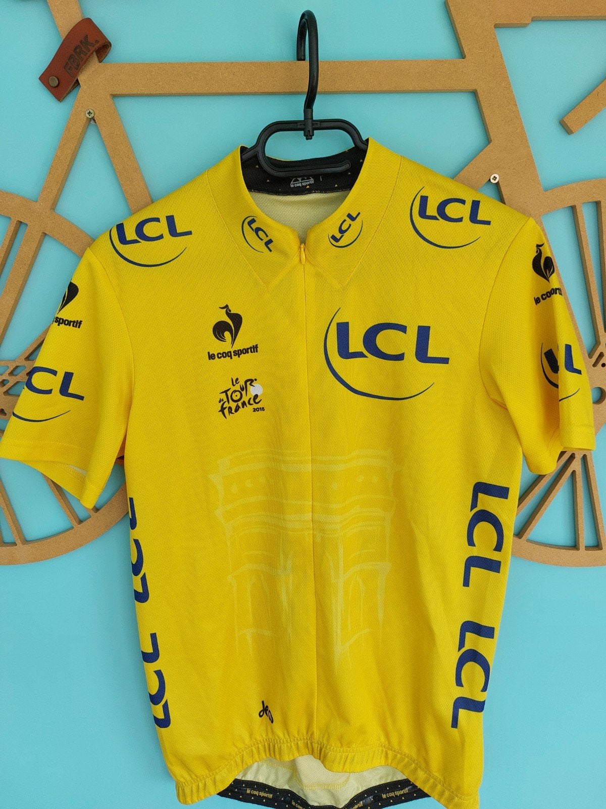 GELE TRUI TOUR DE FRANCE 2015 LCL le coq sportif, Ophalen of Verzenden, Nieuw, Kleding