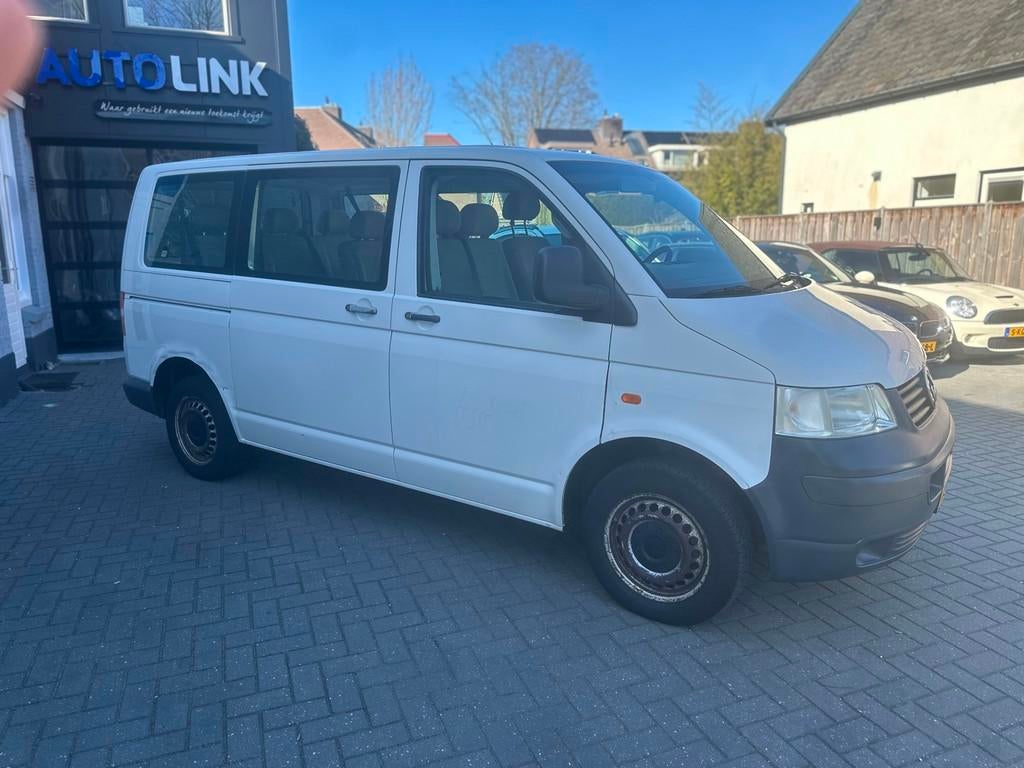 Volkswagen Transporter Kombi 1.9 TDI 300 Trendl. | 9 PERSOON, 86 pk, Gebruikt, 8 stoelen, Wit