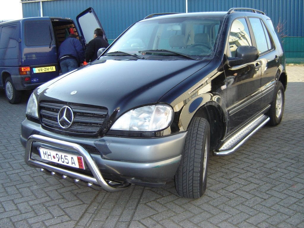AANBIEDING ML W163 Sidebars met aluminium Traanplaat, Niet ingevuld, Niet ingevuld, Niet ingevuld