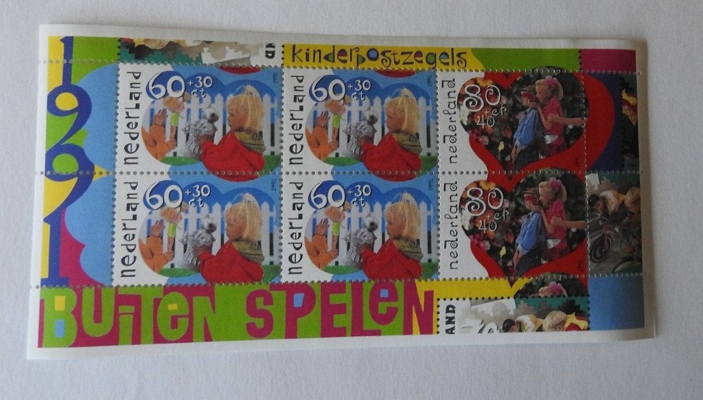 1 postzegelvel Kinderpostzegels 1991, Postzegels en Munten, Postzegels | Nederland, Verzenden, Na 1940, Postfris