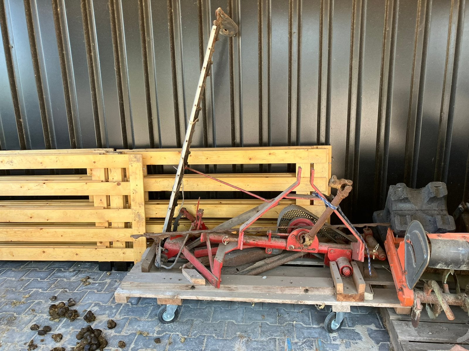 Maaibalk, Tuin en Terras, Ophalen, Gebruikt