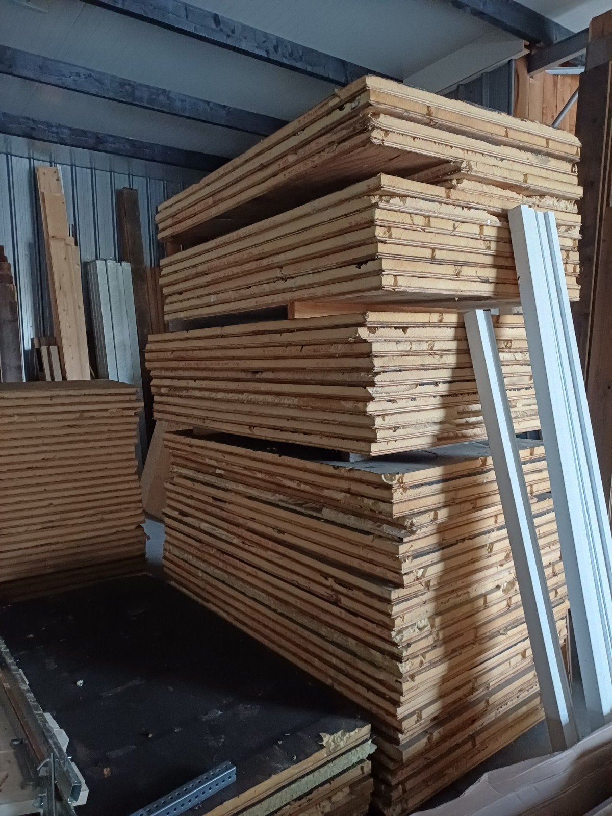 underlayment met pir isolatie, Ophalen