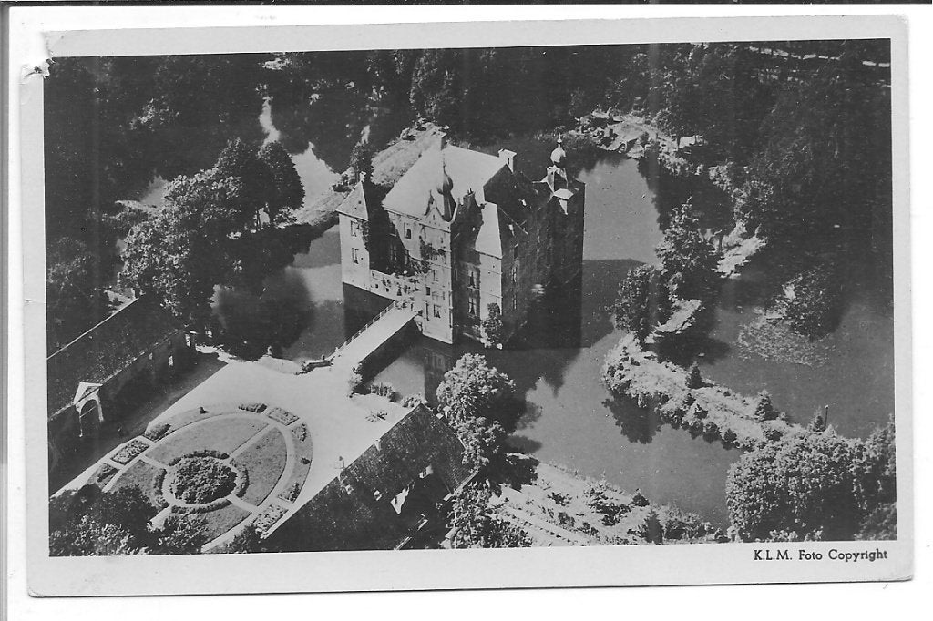 Ansichtkaart Kasteel Cannenburch Vaassen Gelderland, Ophalen of Verzenden, 1940 tot 1960, Gelopen, Gelderland