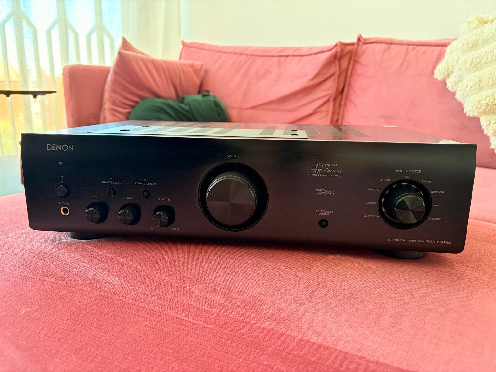 Denon PMA-600NE Stereo Versterker - Zo goed als nieuw, Audio, Tv en Foto, Versterkers en Receivers, Denon, Ophalen of Verzenden