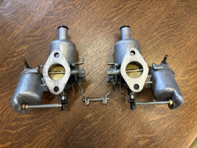 SU HS2 Carburateurset, Ophalen