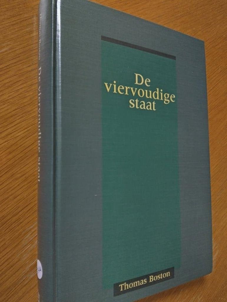 Nr. 244  Thomas Boston, de viervoudige staat, Christendom | Protestants, Ophalen of Verzenden, Zo goed als nieuw, Boston, Thomas