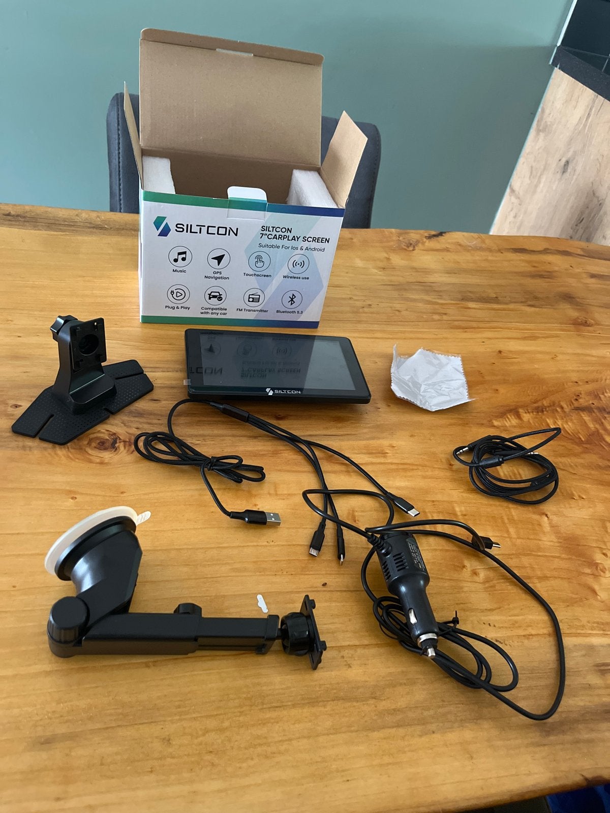 Siltcon 7" Carplay Scherm - Zo goed als nieuw, Ophalen of Verzenden, Zo goed als nieuw