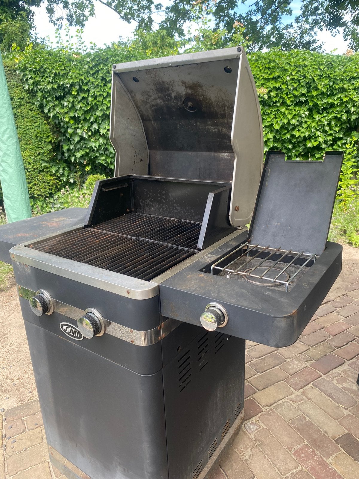 Boretti BBQ, Ophalen, Gebruikt
