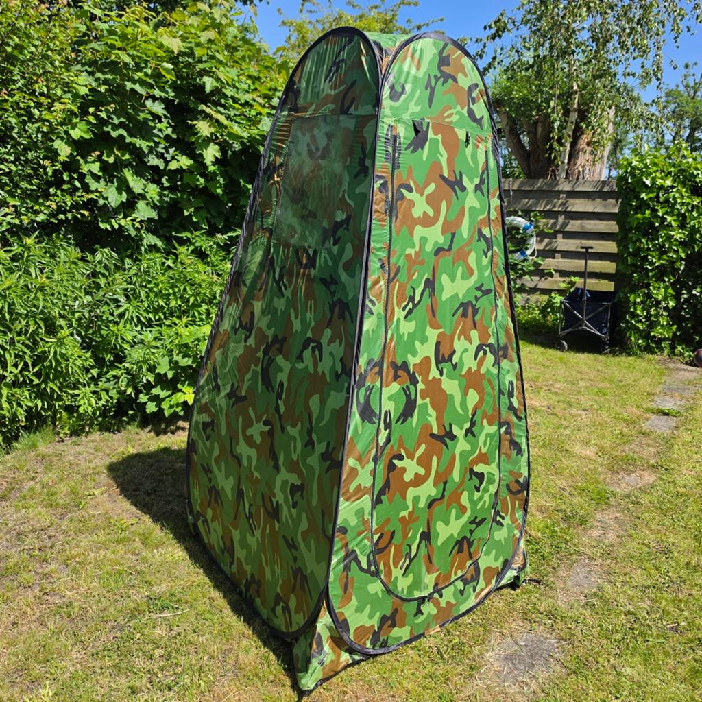Wc/omkleed pop up tentje, Caravans en Kamperen, Ophalen, Zo goed als nieuw