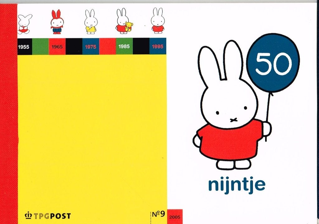Dick Bruna Nijntje Prestigeboekje pr9, Postzegels en Munten, Postzegels | Nederland, Verzenden, Na 1940, Postfris