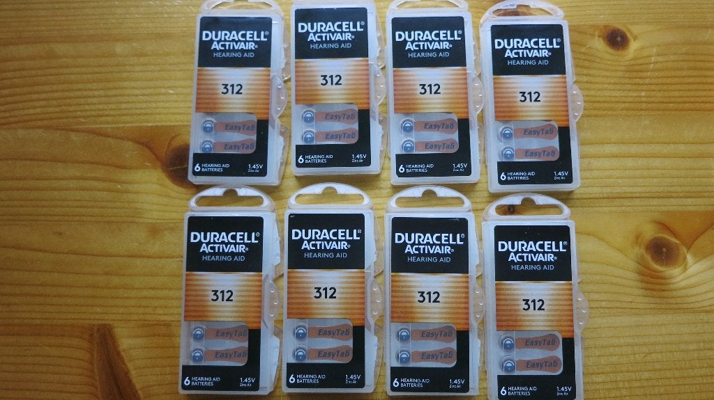 Duracell Activair 312 hoortoestelbatterijen (8x6 stuks), Ophalen of Verzenden, Nieuw