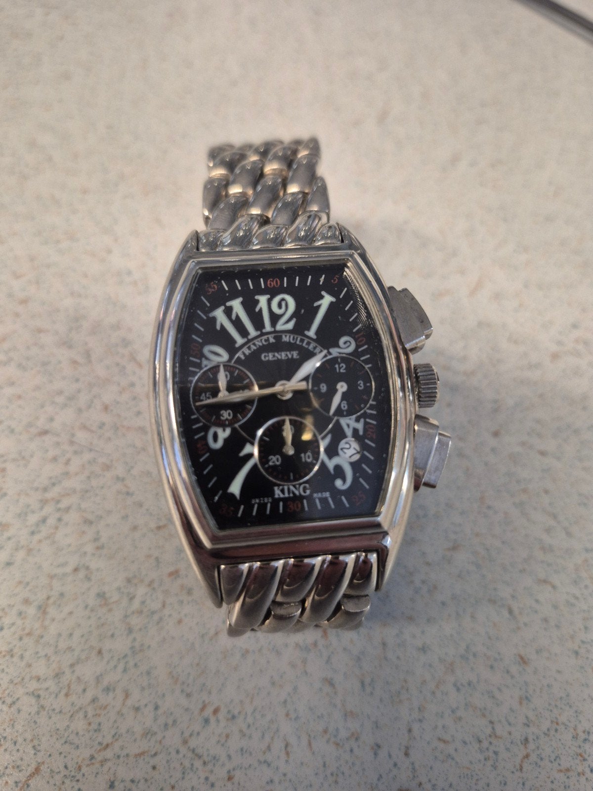 Franck Muller, Overige merken, Staal, Polshorloge, 1960 of later