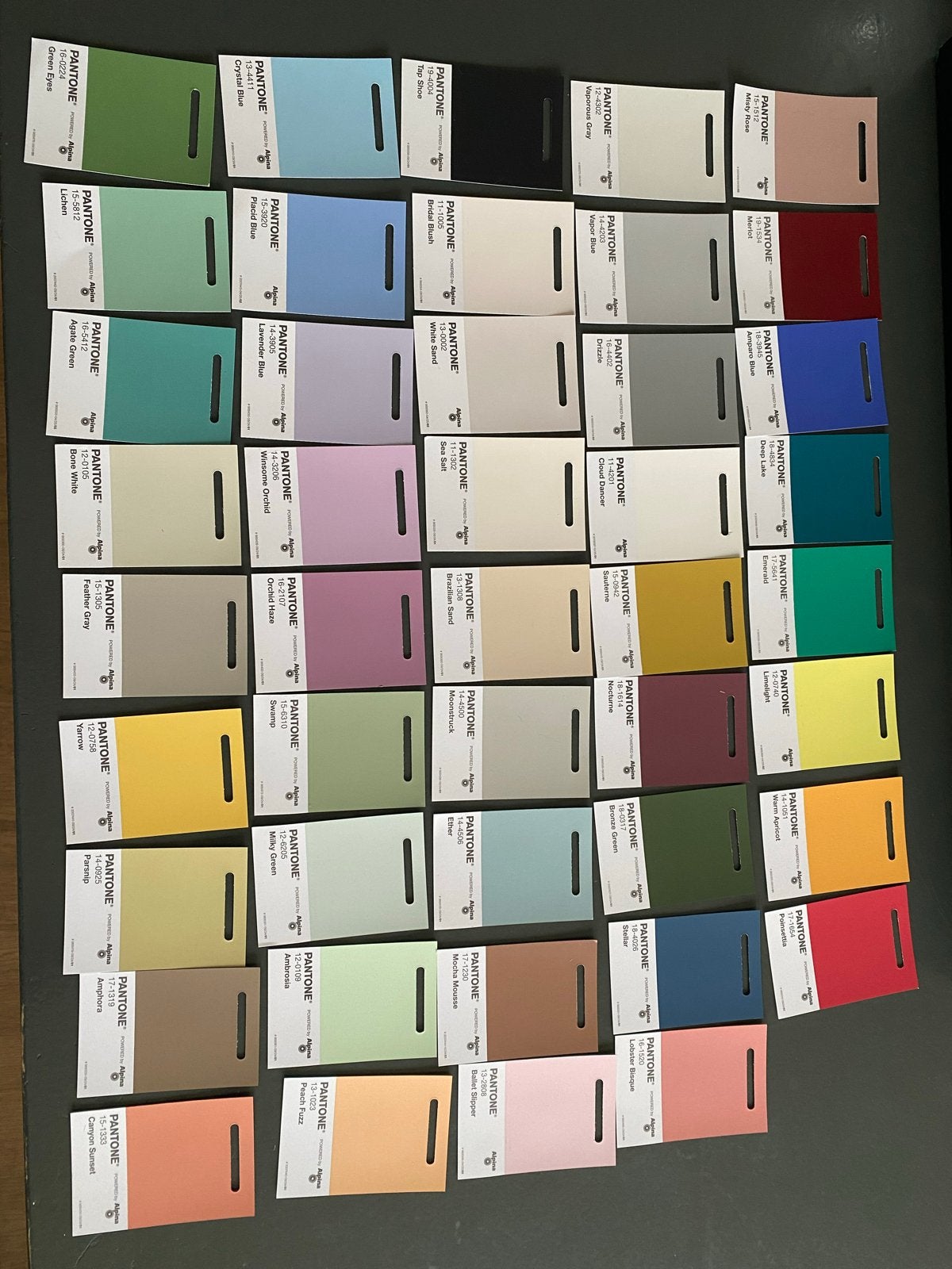 Pantone Kleurstalen van Alpina Verf, Ophalen, Overige kleuren, Minder dan 5 liter, Verf