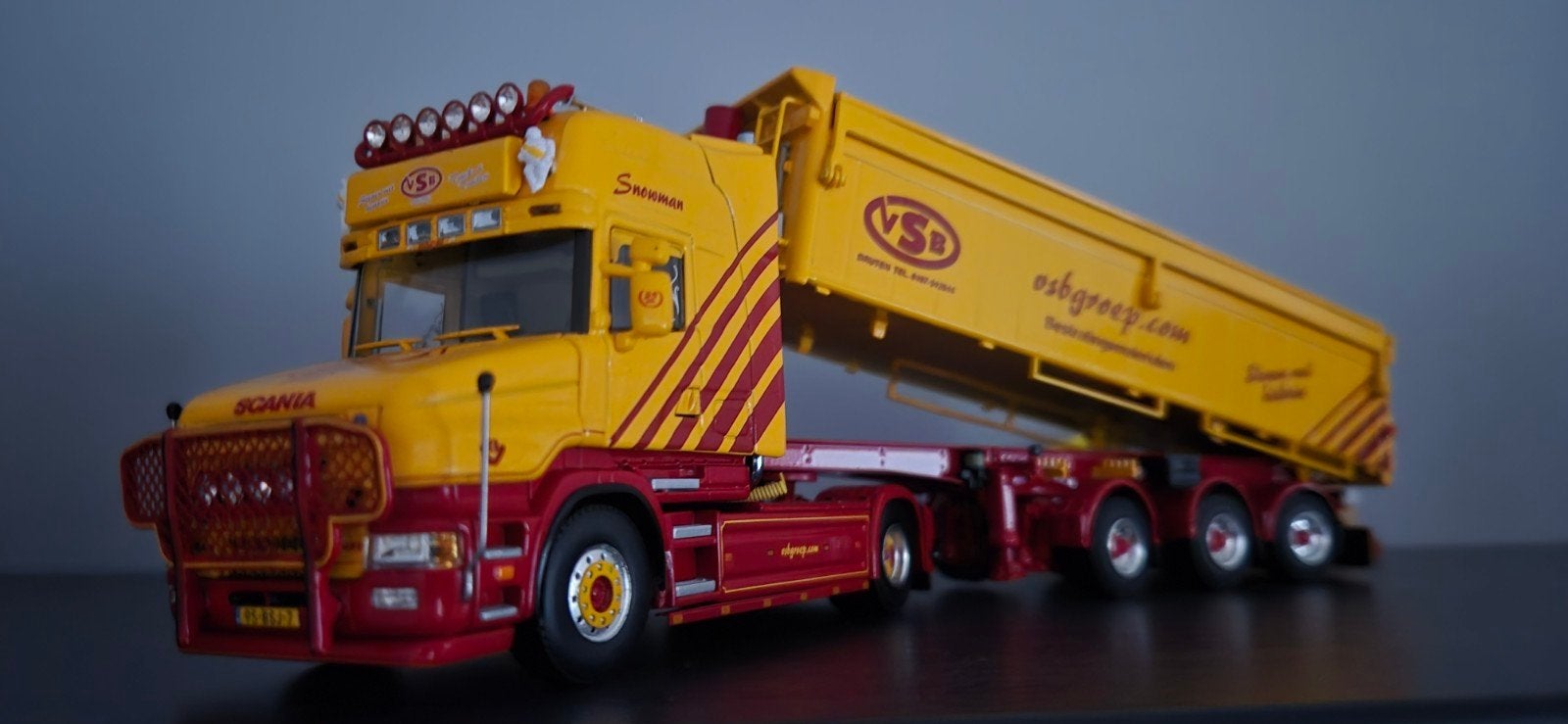 wsi Scania torpedo VSB, Ophalen of Verzenden, Zo goed als nieuw, Bus of Vrachtwagen, Wsi