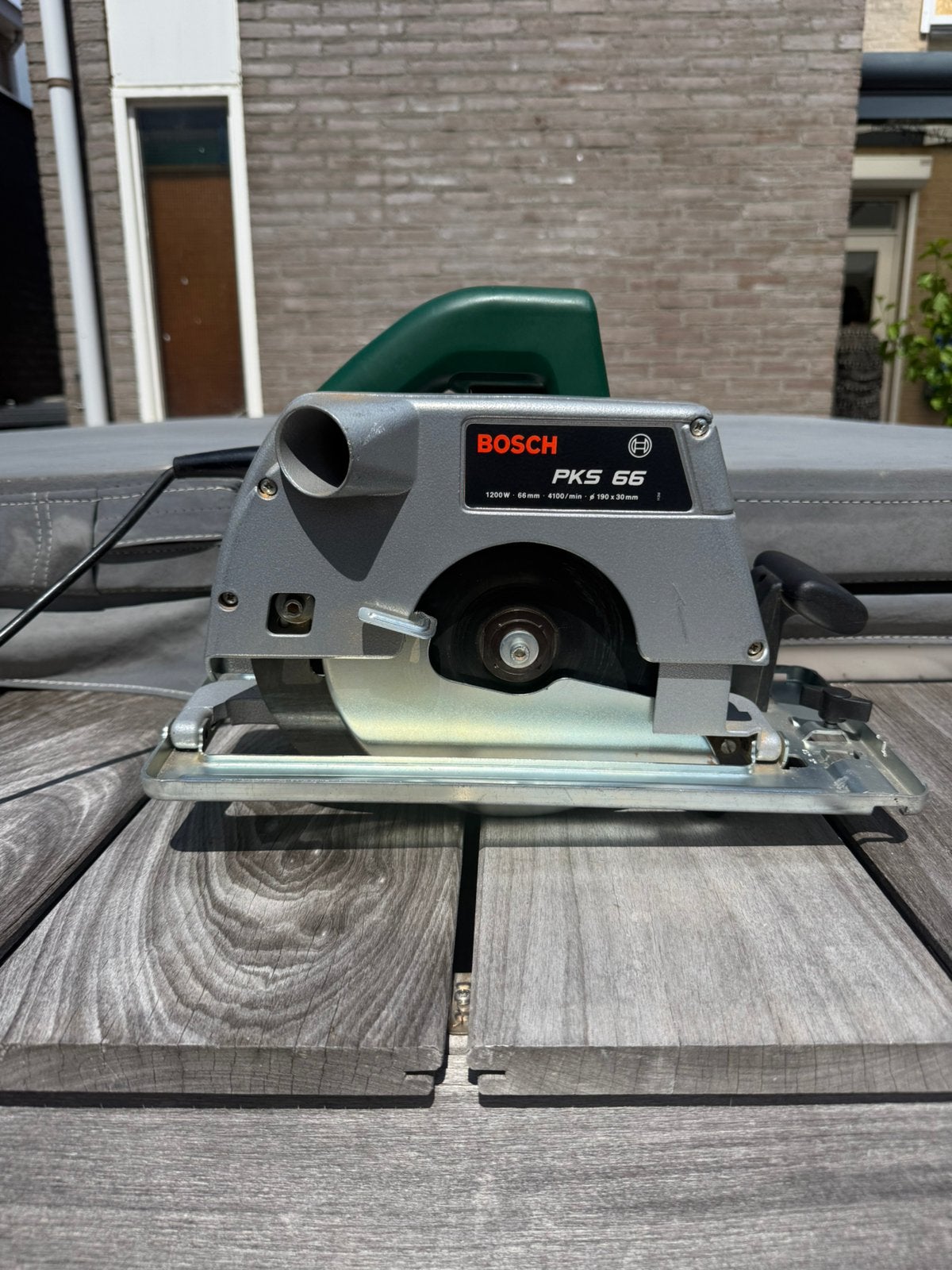 Bosch intervalzaag PKS 66, Gebruikt, Overige typen, Ophalen of Verzenden, 30 tot 70 mm
