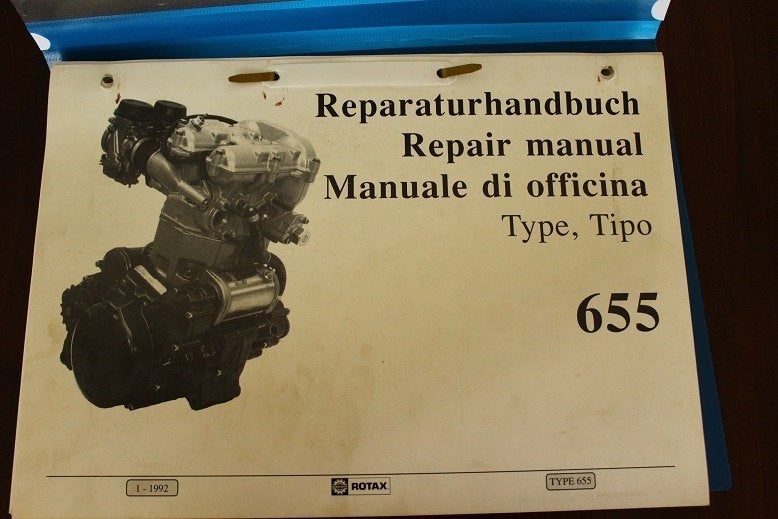 Aprilia 650 met Rotax 655 motor 1992 repair manual, Ophalen of Verzenden, Honda