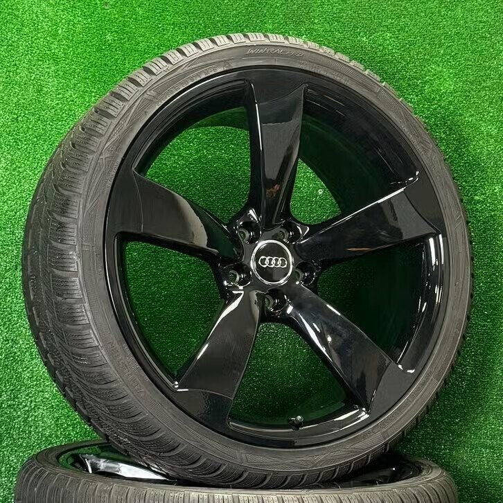 Originele 20 inch Audi Rotor Black Concave velgen RS5, Auto-onderdelen, Banden en Velgen, Audi, Gebruikt, 275 mm, Banden en Velgen