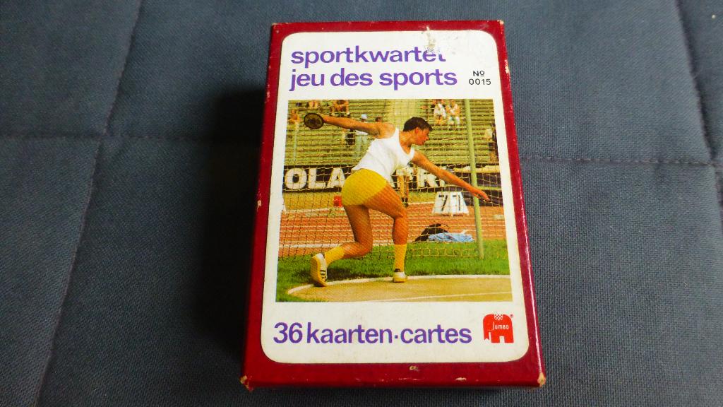 Kwartet Sport van Jumbo nr 15, Ophalen of Verzenden, Zo goed als nieuw, Kwartet(ten)