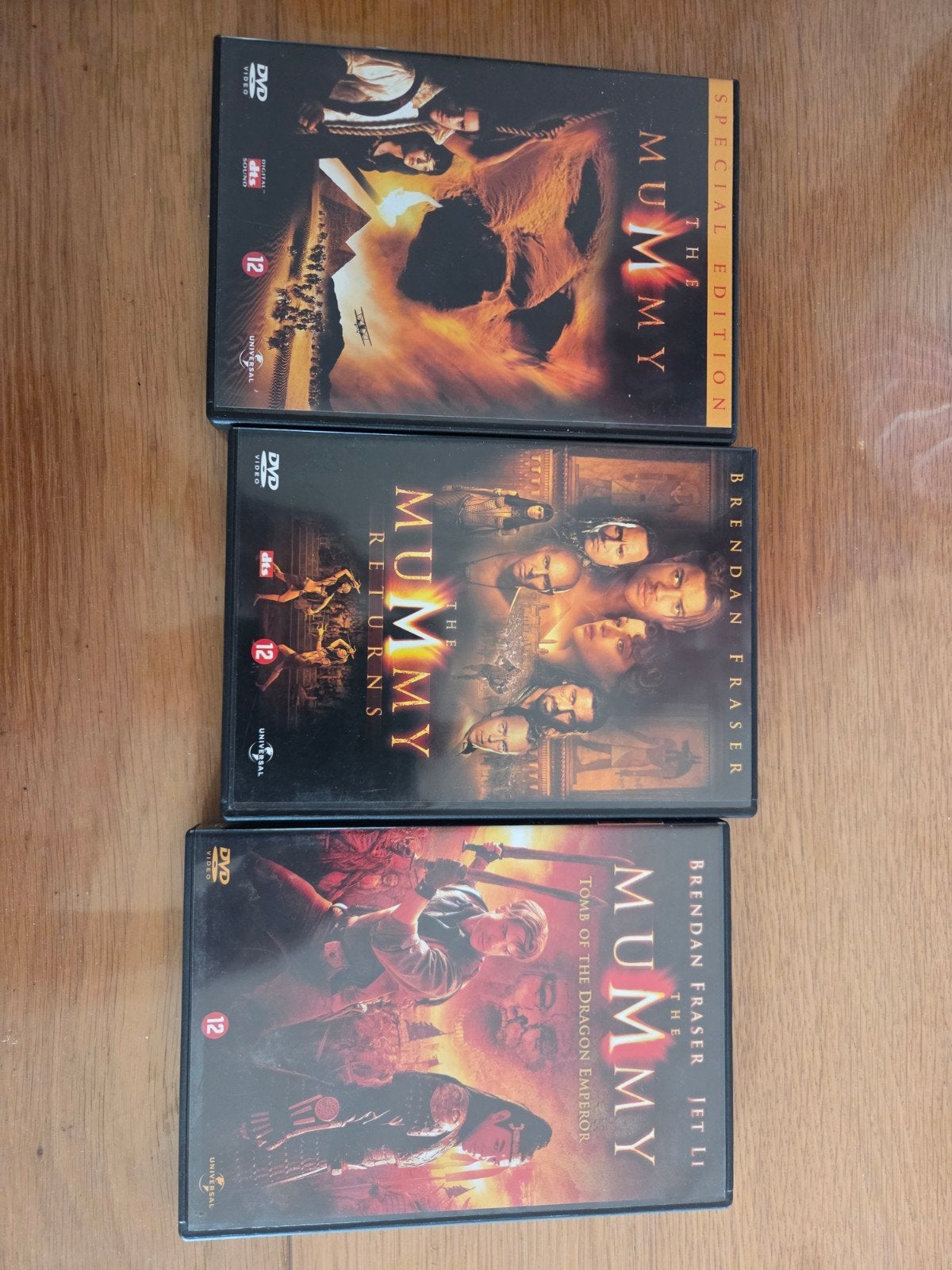 The Mummy 3 delen DVD - Actie & Avontuur, Cd's en Dvd's, Dvd's | Actie, Nederlands, Actie, Ophalen of Verzenden, Vanaf 12 jaar
