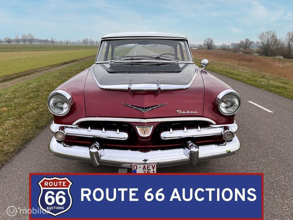 Dodge Coronet | 1956 | Route 66 Auctions, Overige carrosserieën, Zwart, Bedrijf, Handgeschakeld