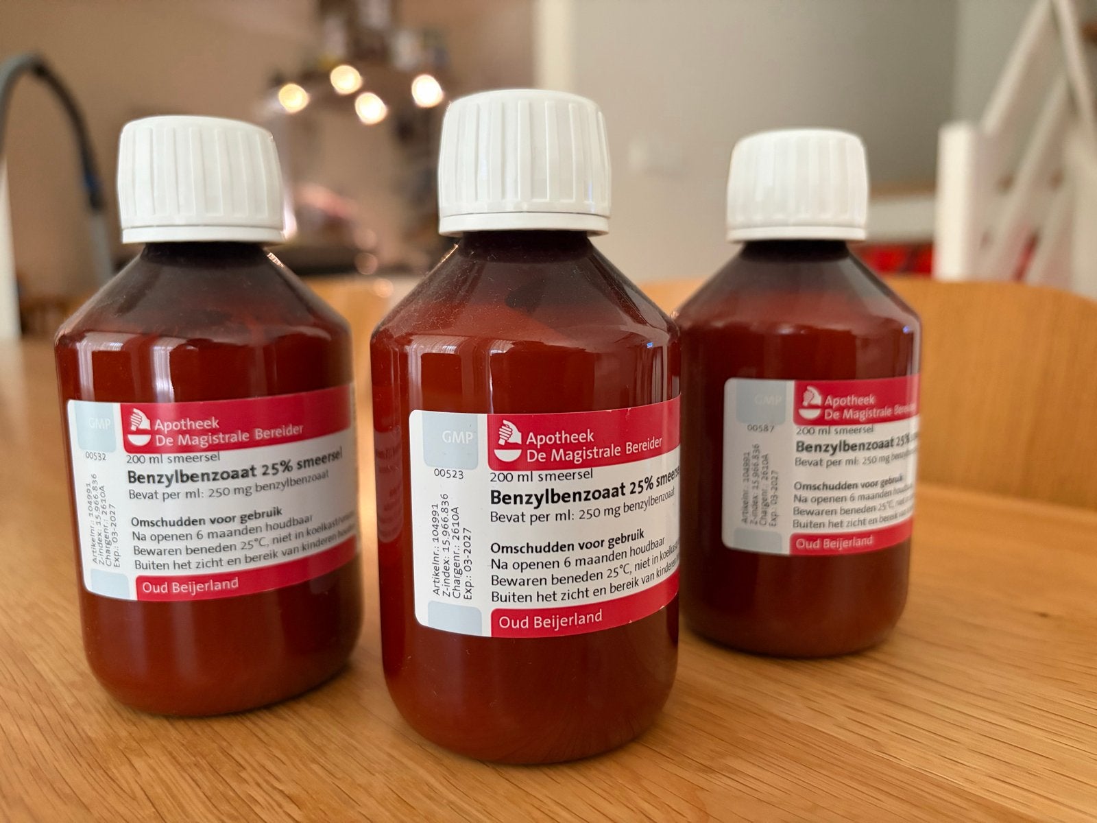 Benzylbenzoaat tegen schurft, Ophalen of Verzenden, Nieuw, Bodylotion, Crème of Olie