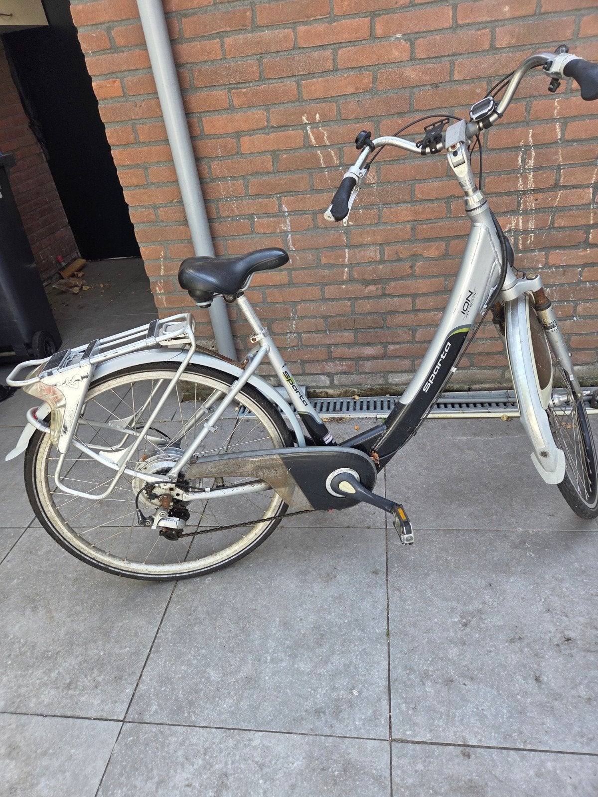 dames electrische fiets, Fietsen en Brommers, Elektrische fietsen, Ophalen, Minder dan 30 km per accu, Sparta, Gebruikt