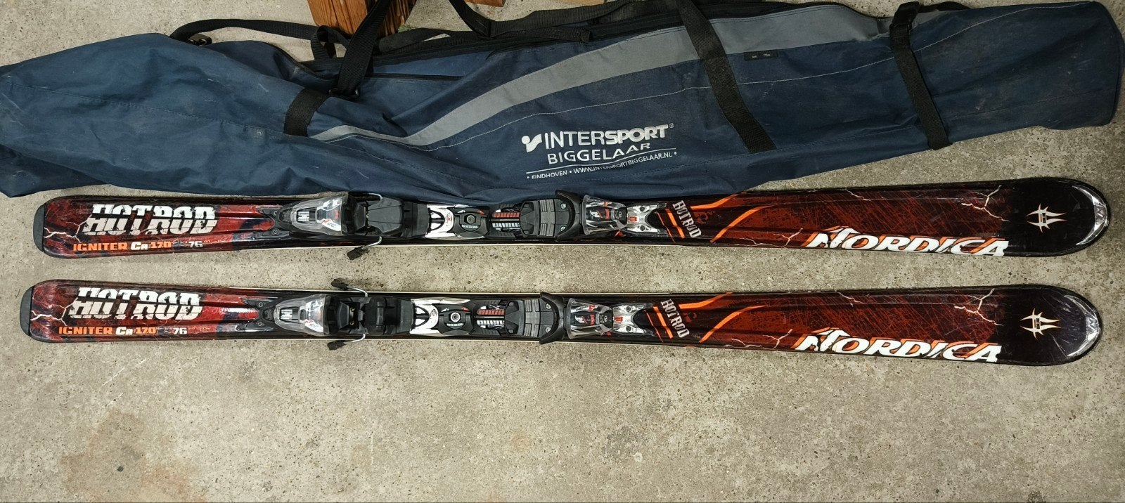 Nordica Hot Rod Ski's 170cm, Ophalen, 160 tot 180 cm, Gebruikt, Nordica