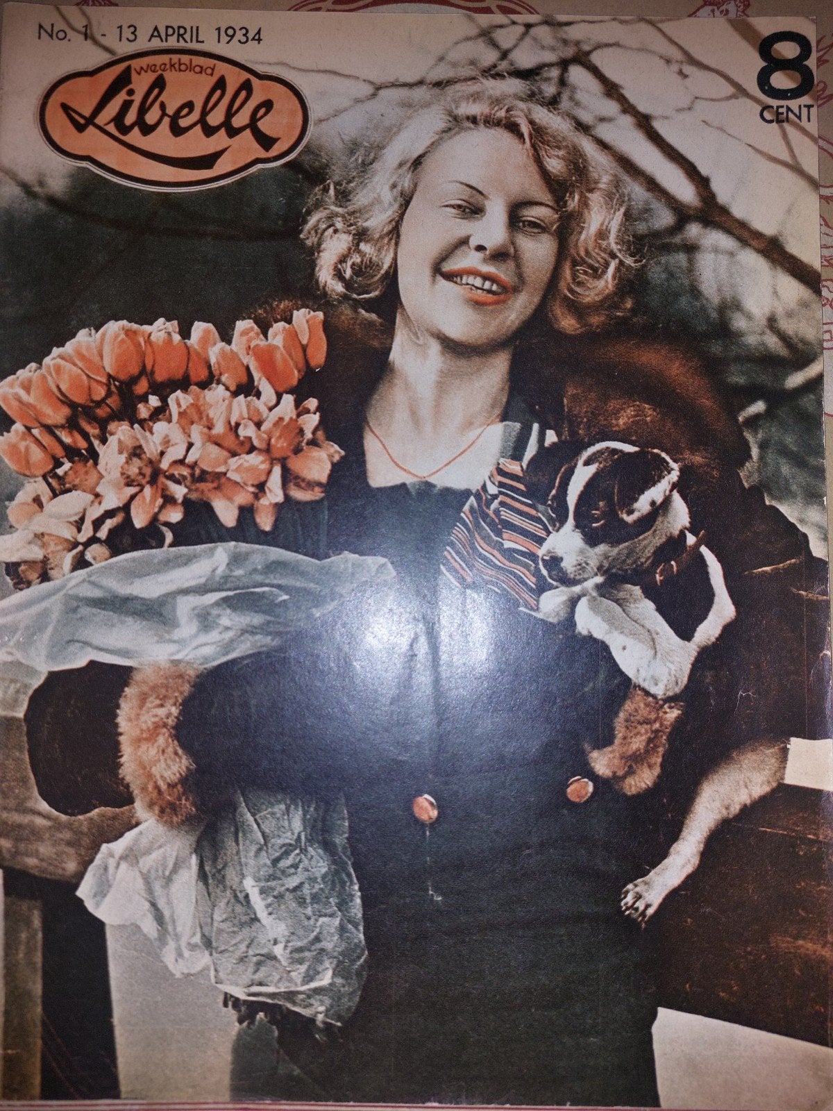 Libelle Weekblad - Eerste Uitgave - 13 April 1934, Ophalen of Verzenden, Zo goed als nieuw, Damesbladen