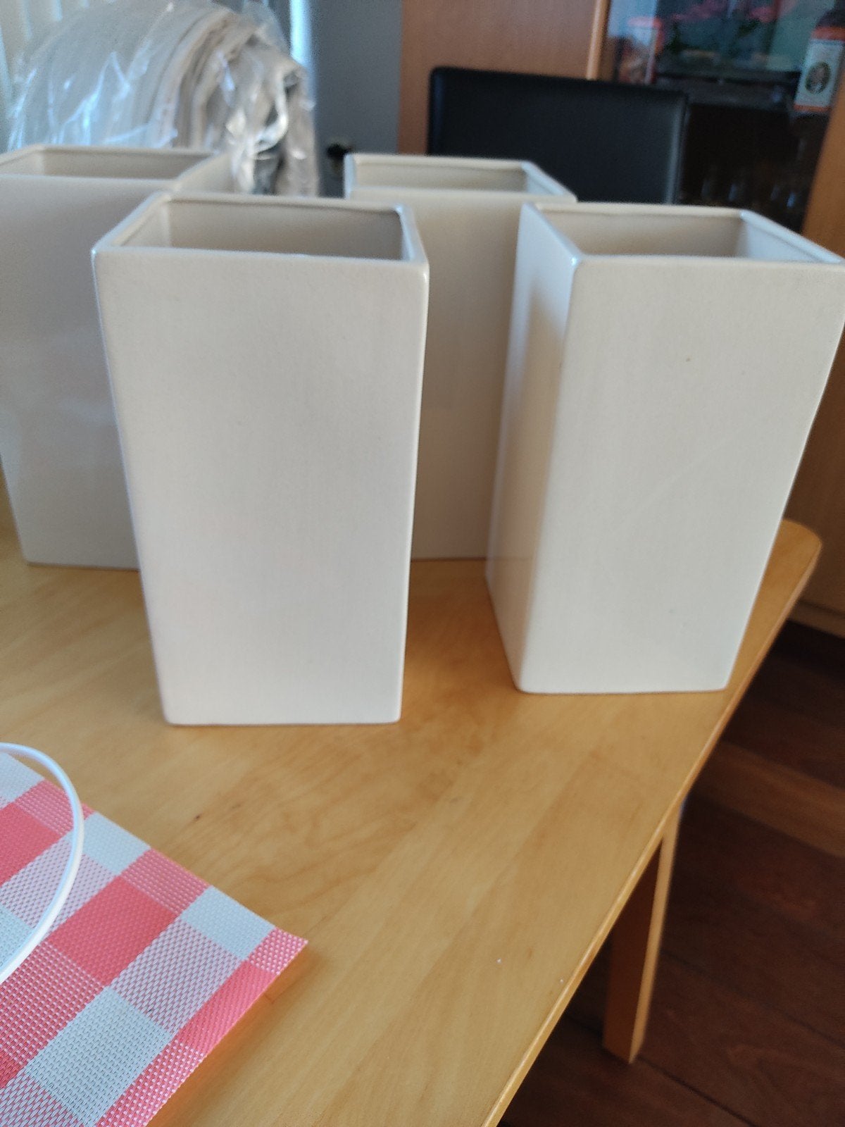 Bloempotten 4x, Ophalen, Gebruikt, Aardewerk, Binnen