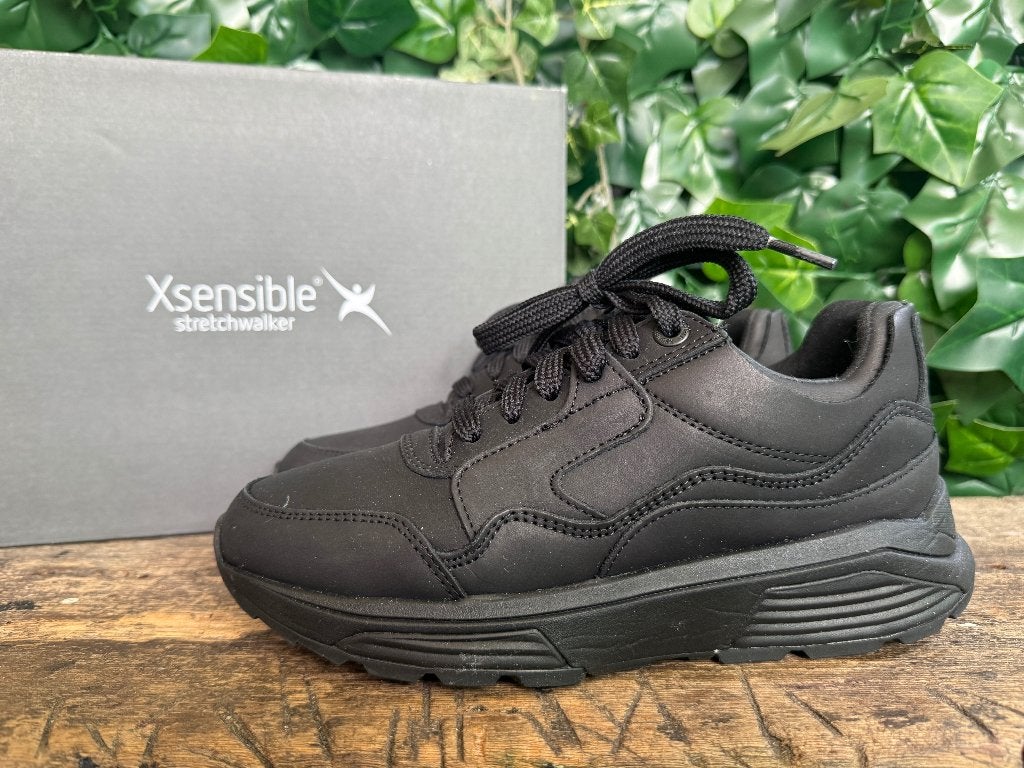 bijna Nieuwe sneakers van Xsensible maat 37 (wijdte G), Zwart, Nieuw, Ophalen of Verzenden, Sneakers of Gympen