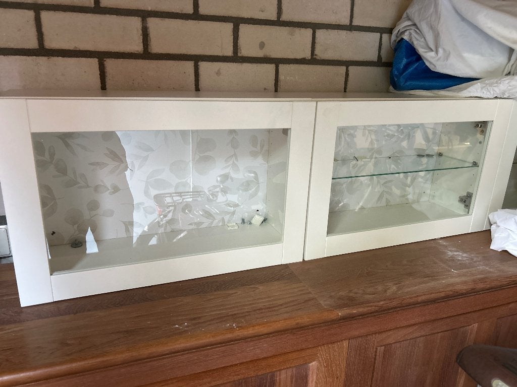 IKEA Havana vitrine Kast, Ophalen, Met deur(en), 50 tot 100 cm, Zo goed als nieuw